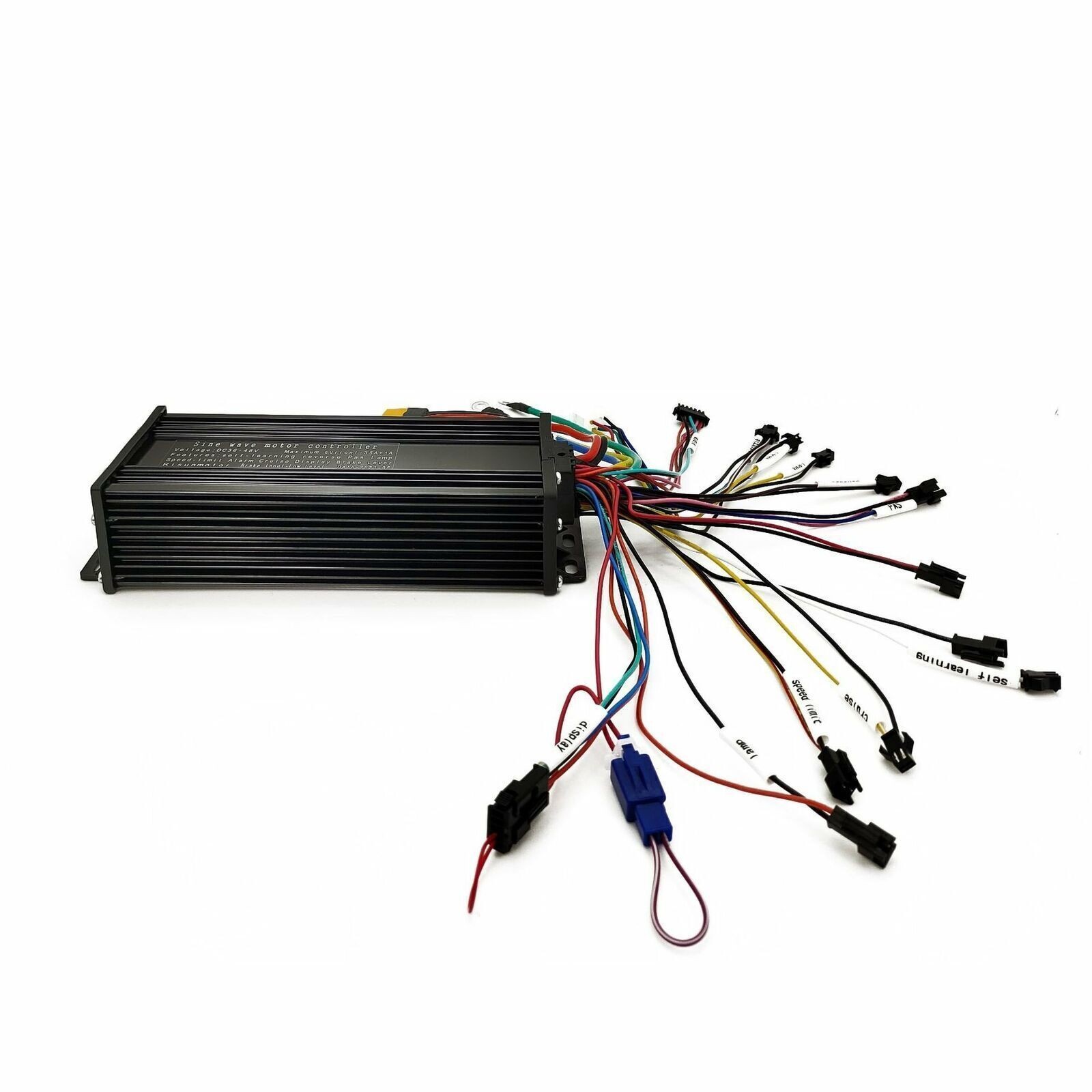 Ebike Controller LCD Display Kit 36V 48V 52V 1500W Mode Sinewave Support 3-mode