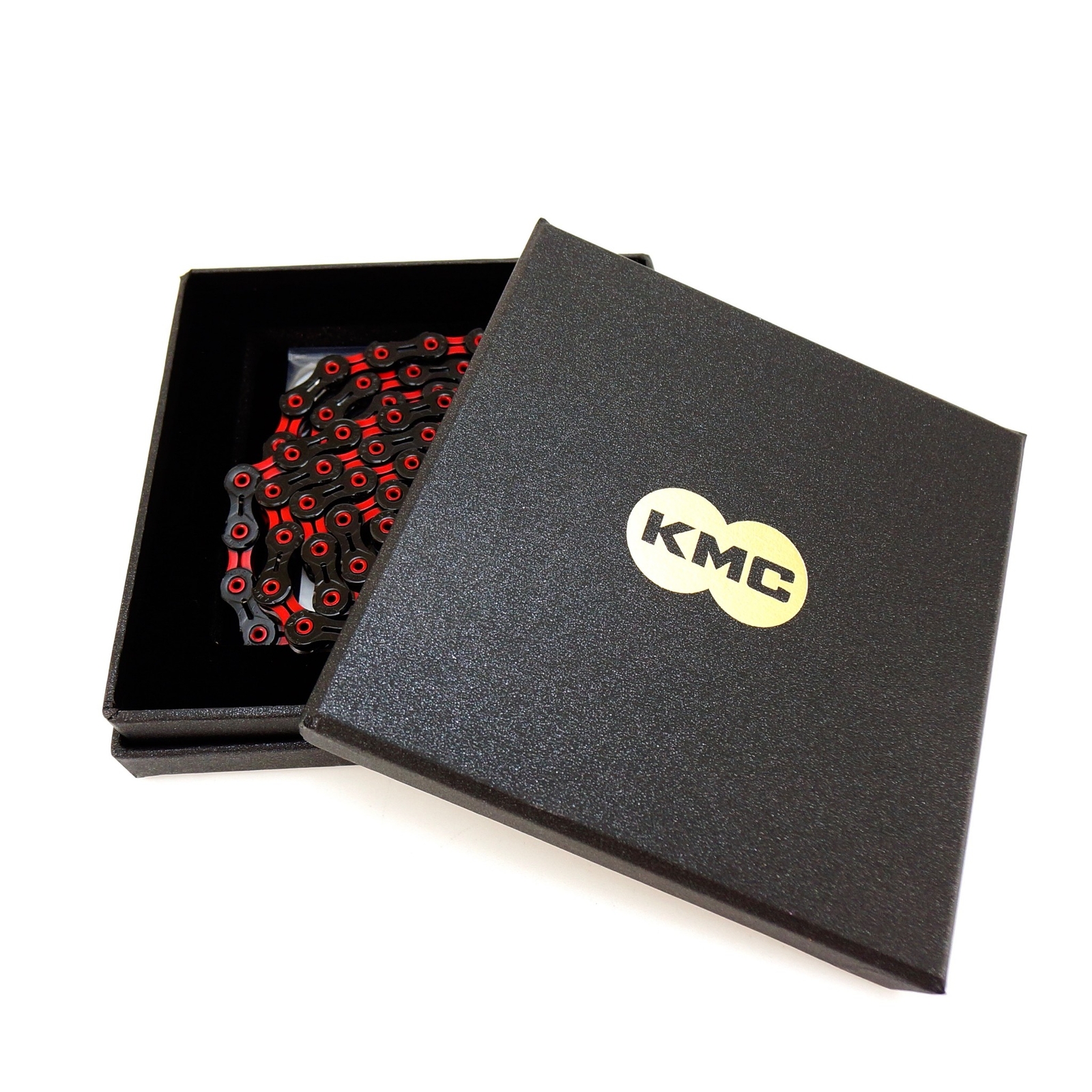 KMC X11SL DLC 11-speed Road MTB Bike Chain 118Link Black-Red-Blue