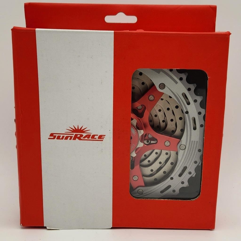 Sunrace MX3 Wide Range 10-Speed Bicycle Cassette 11-40T Metallic Silver OPEN