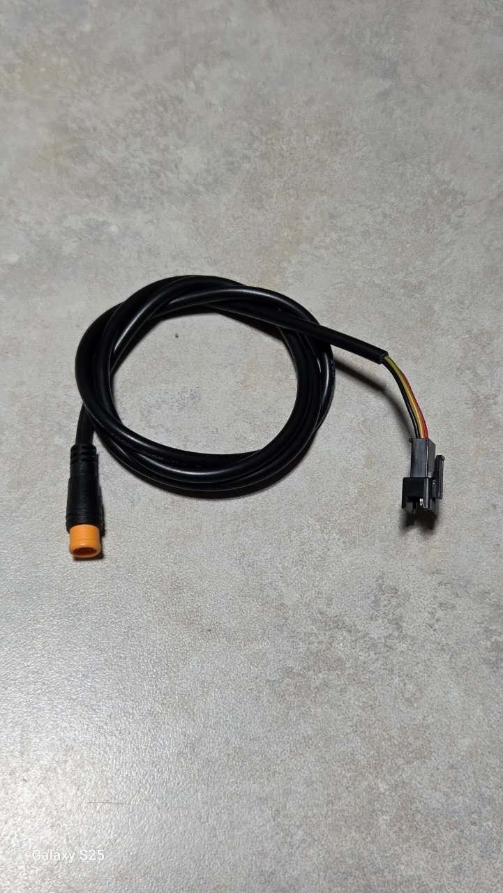 M8 3p WP male plug to JST 3pin 30″ adaptor for E bike
