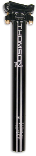 Thomson Elite Bike Bicycle Seatpost Zero Offset 31.6 x 367mm Black