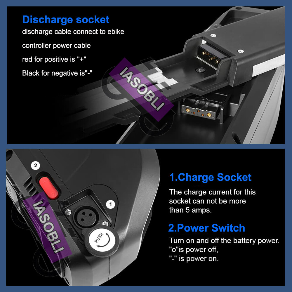 48V 15Ah Hailong E-bike Battery 200W-1000W Electric Bike Motor Lithium Batterys