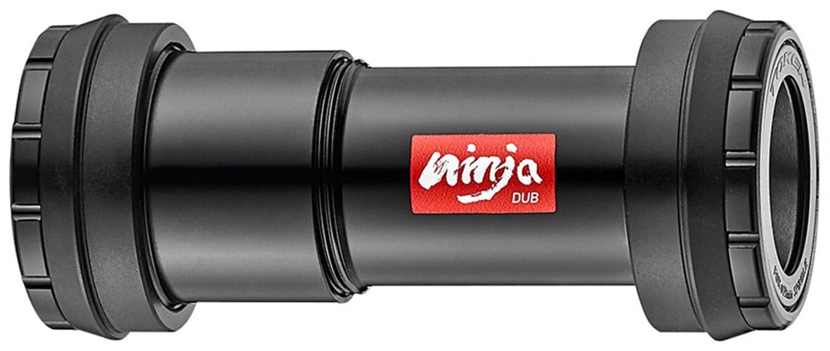 Token Ninja BB4629 Press Fit Double-Thread Bottom Bracket – PF30, SRAM DUB, Blac