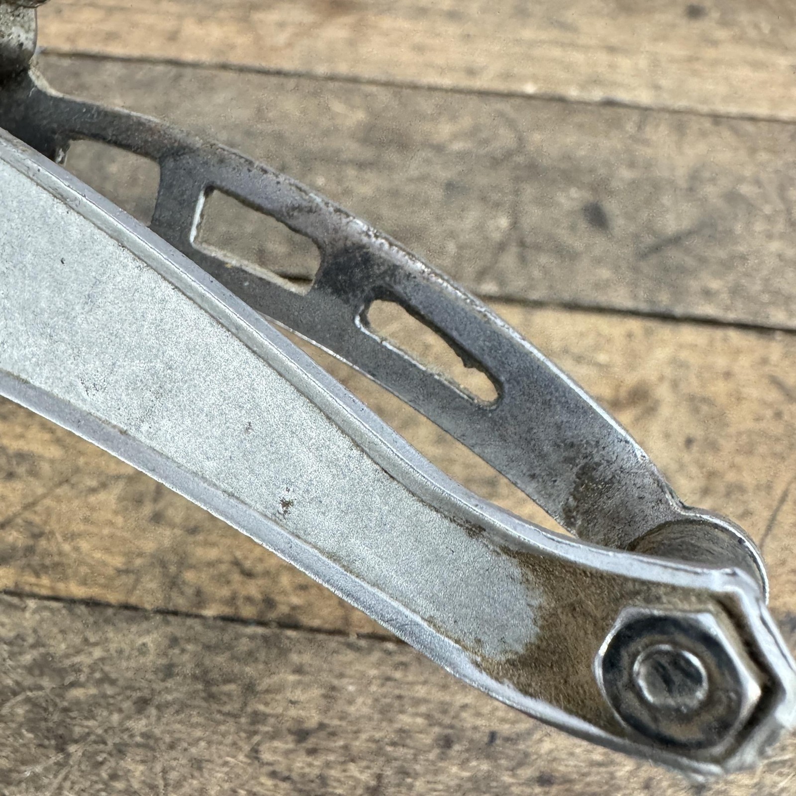 Vintage Edco SLJ Front Derailleur 28.6 Clamp On Bottom Pull Simplex Super LJ