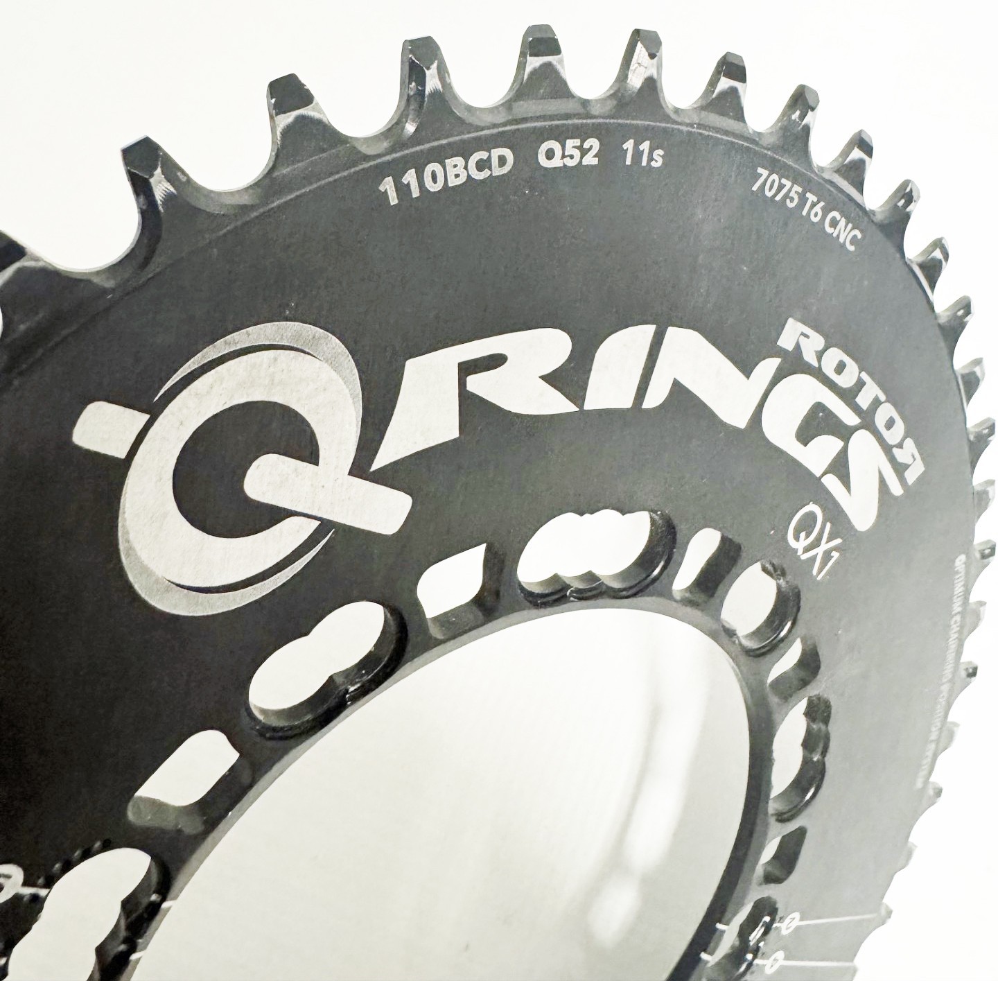 Rotor Q-Rings 5 x 110 bcd Q52 Tooth for 11 speed Chainring – Used