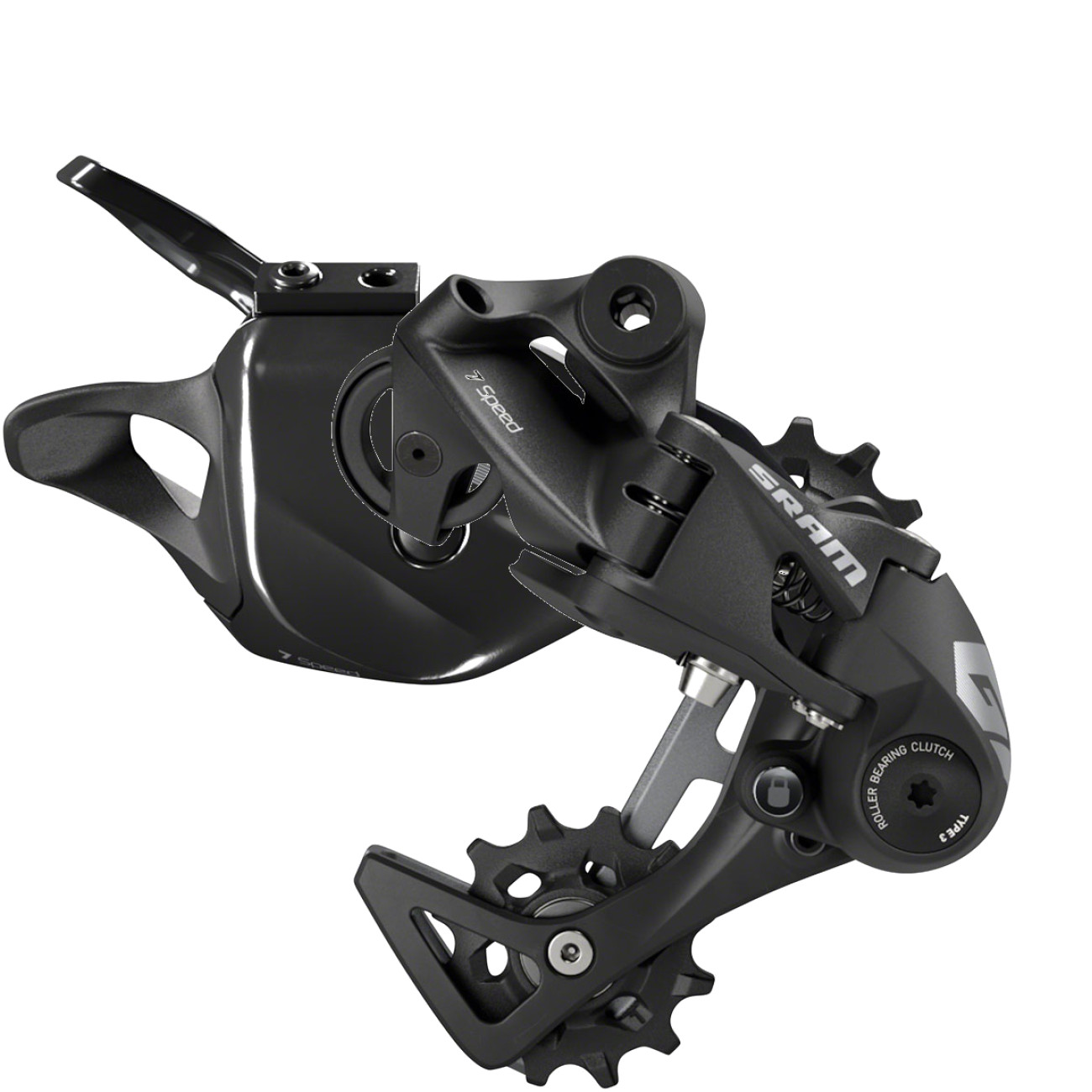 SRAM GX DH 7-Speed Downhill Bike Shifter & Derailleur Set Durable, Precise,