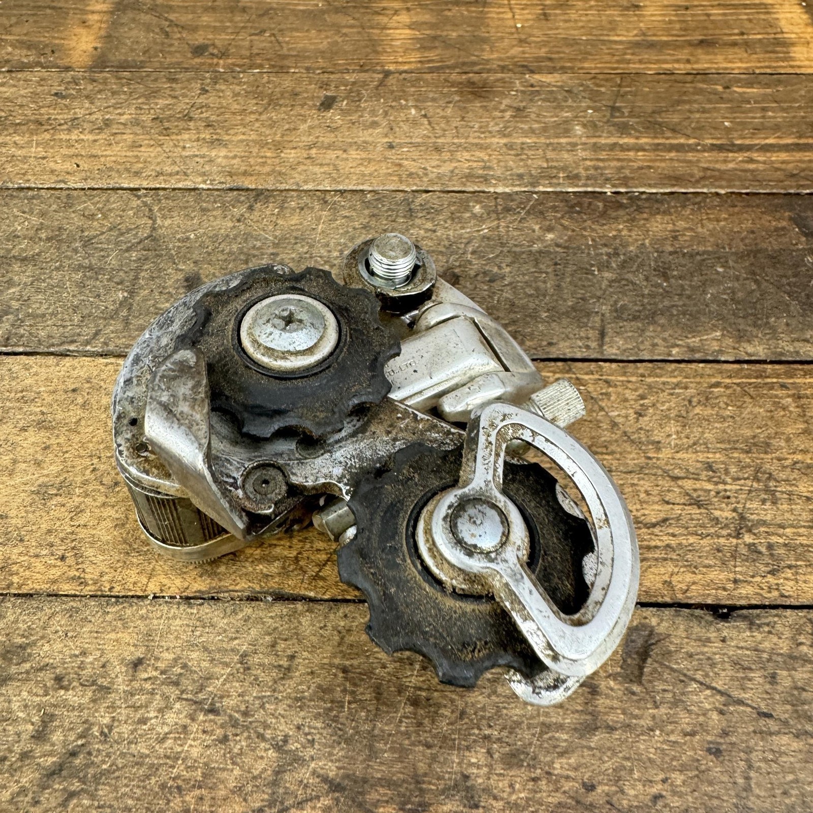 Vintage Shimano 600 Arabesque Rear Derailleur Short Cage Road Japan 193g Double