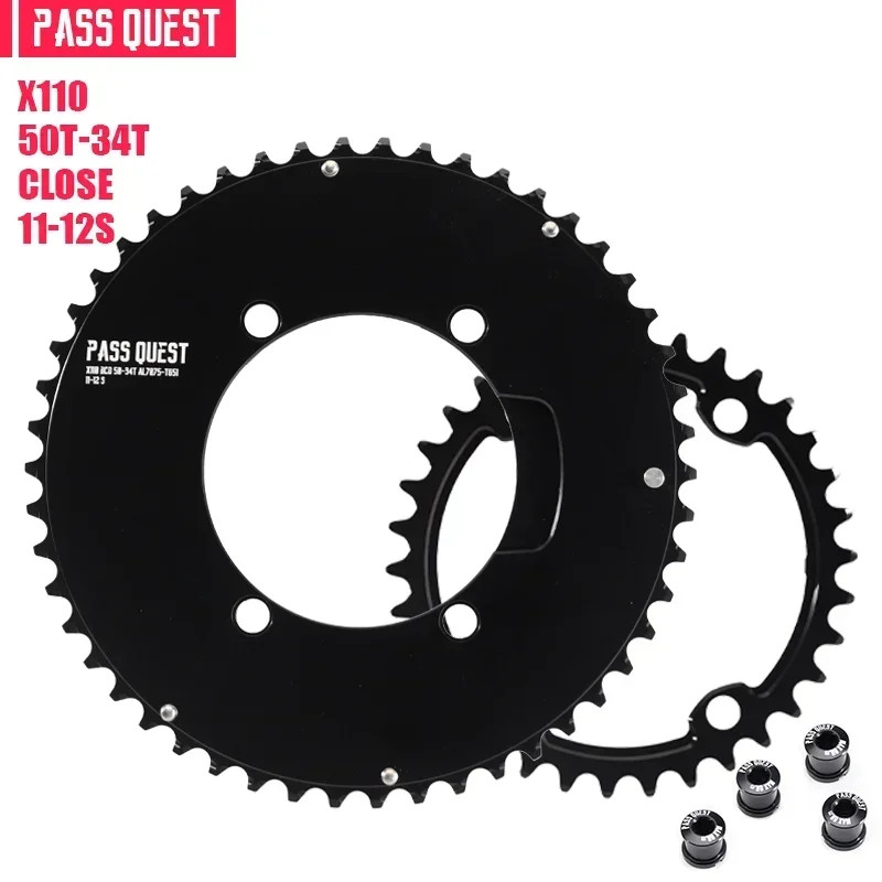 110 Bcd Chainring for Road Bike Chain Ring 48/35T 50/34T 52/36T 53/39T 54/40T