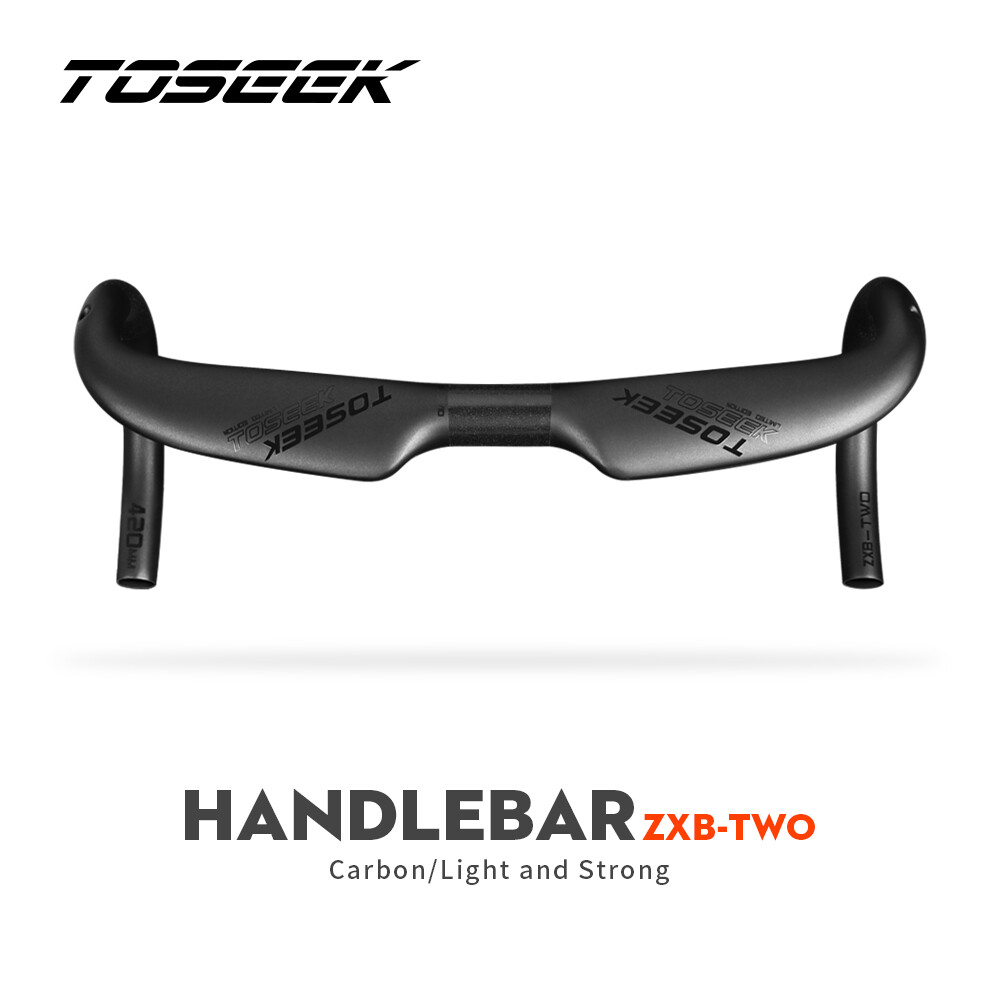 Carbon Fiber Bicycle Handlebar Road Bike Racing Aero Drop Bar 31.8*400/420/440mm