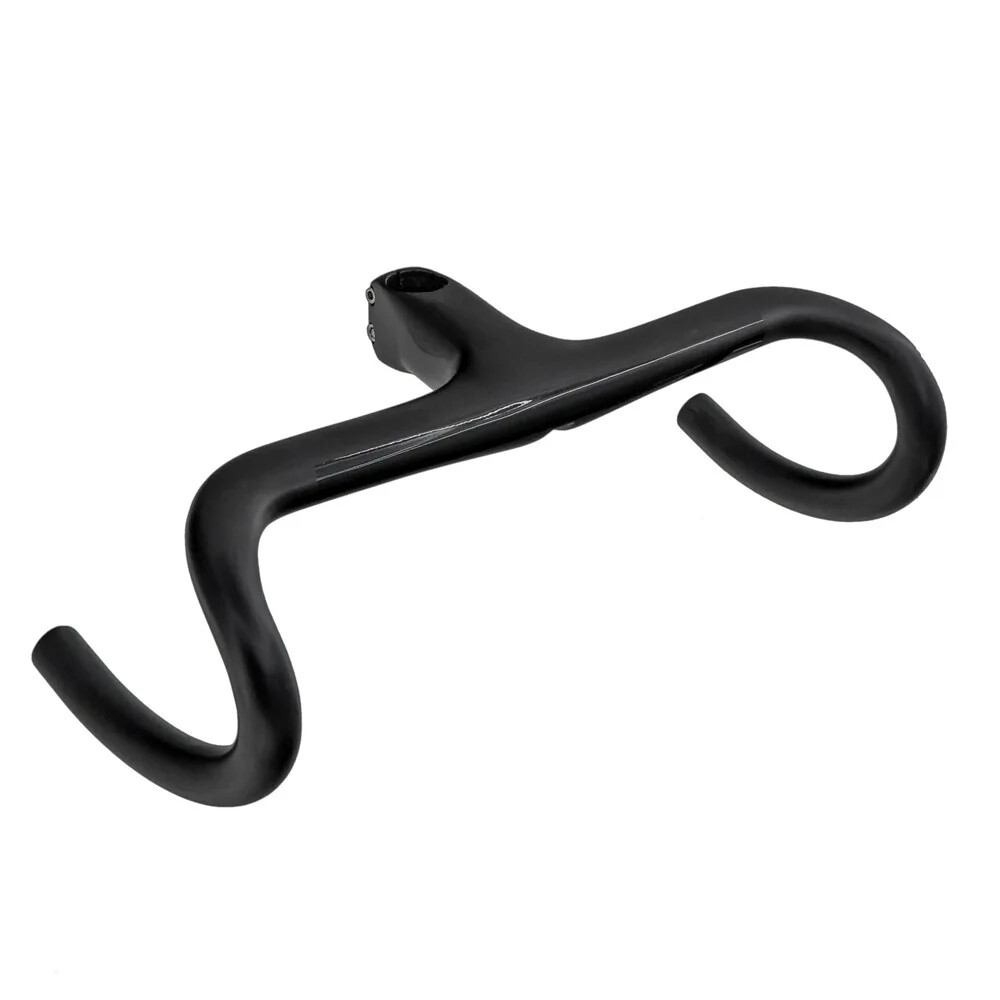 36/380/400/420/440mm All Carbon Fiber Integrated Road Bike Handlebars Drop Bar
