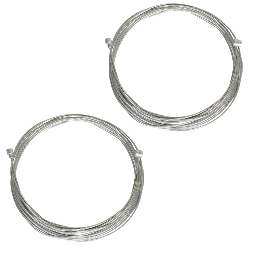 2 PRO+ BICYCLE BRAKE INNER WIRE CABLE 1.6 x 3048MM (120″) SILVER