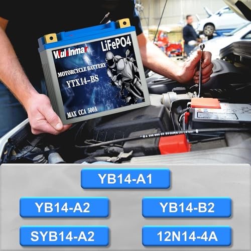 YTX14 BS ATV Lithium Powersport Battery 12.8V 9Ah Motorcycle Battery with