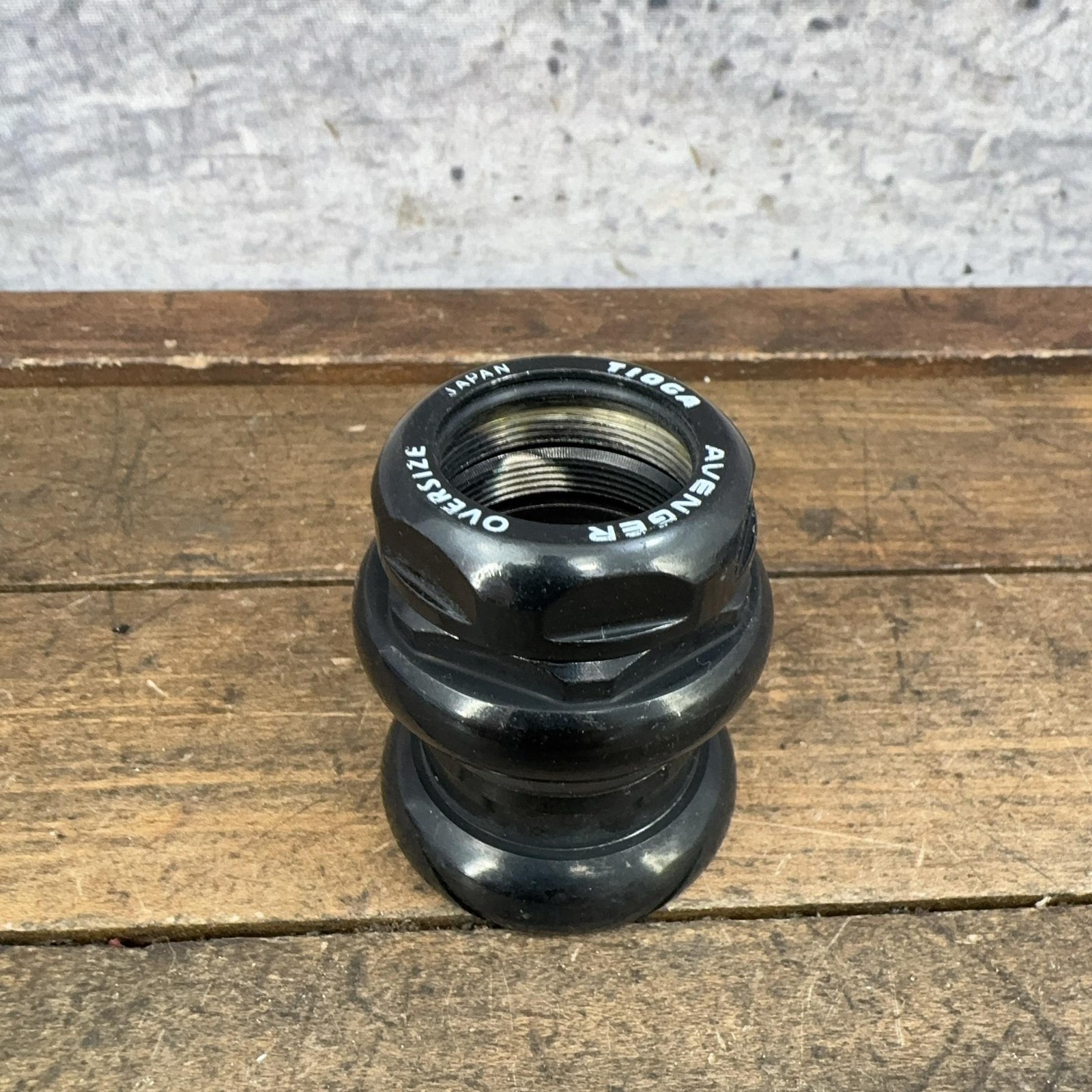 Vintage Tioga Avenger Headset Parts 1 1/8 In Threaded Oversize 34mm Black