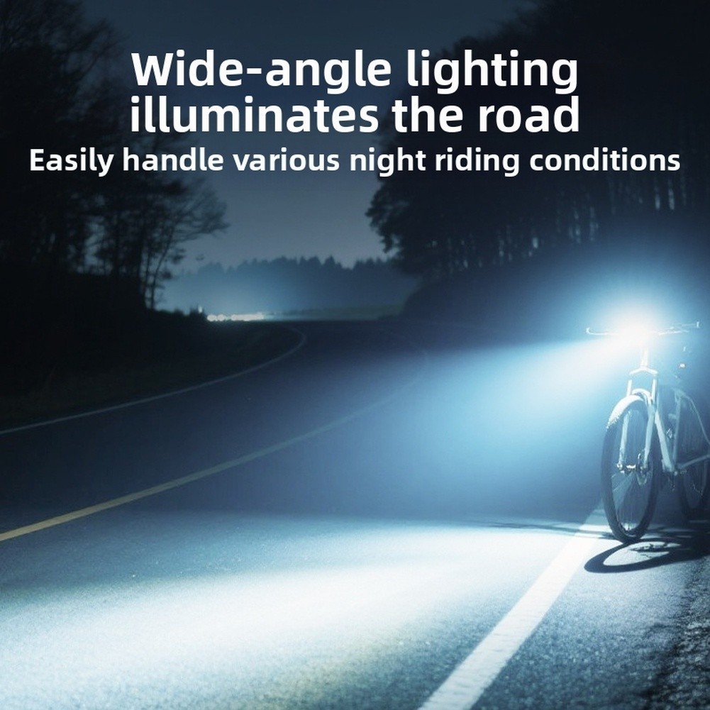 Aluminum Alloy Waterproof Bike Front Light with Three LEDs Four Lighting Modes