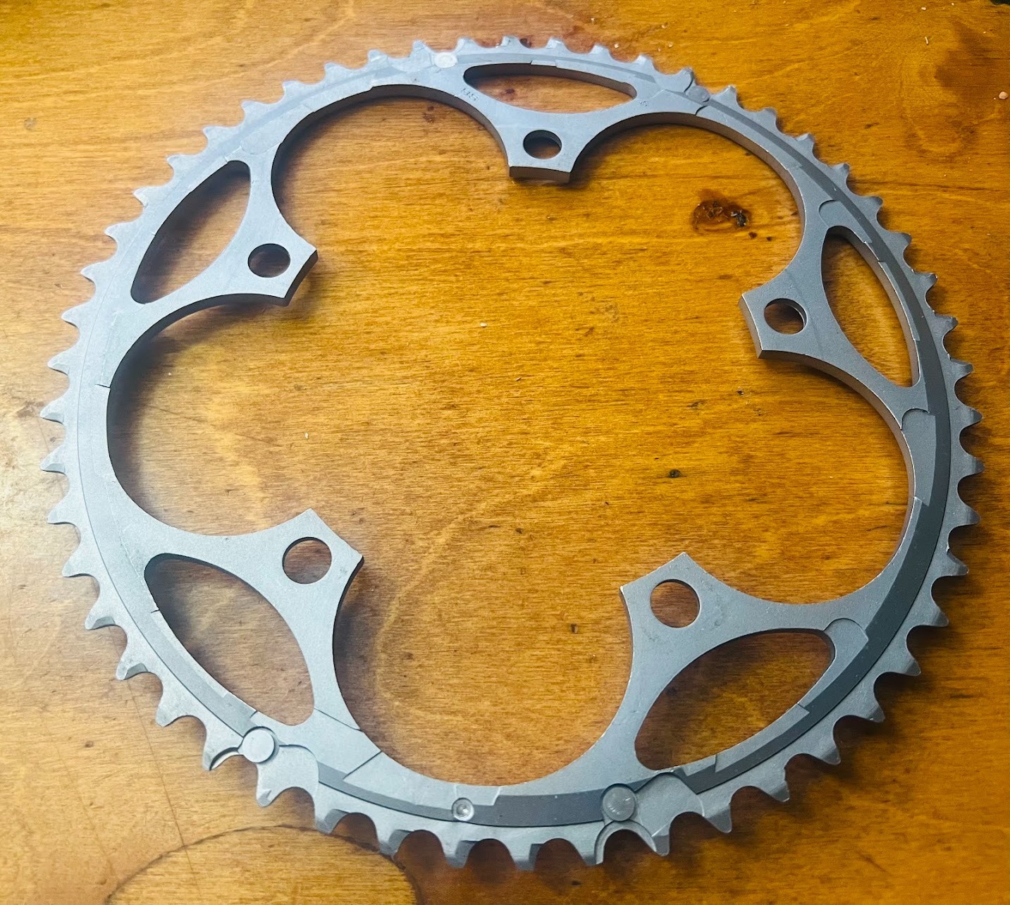 Shimano SG 52T Chainring 130 BCD A-Type Silver Aluminum Road 5-Bolt – MINT COND