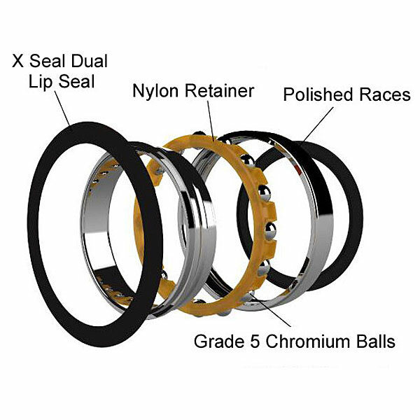 OMNI Racer Worlds Lightest Titanium JIS Square Taper Bottom Bracket 68x107mm