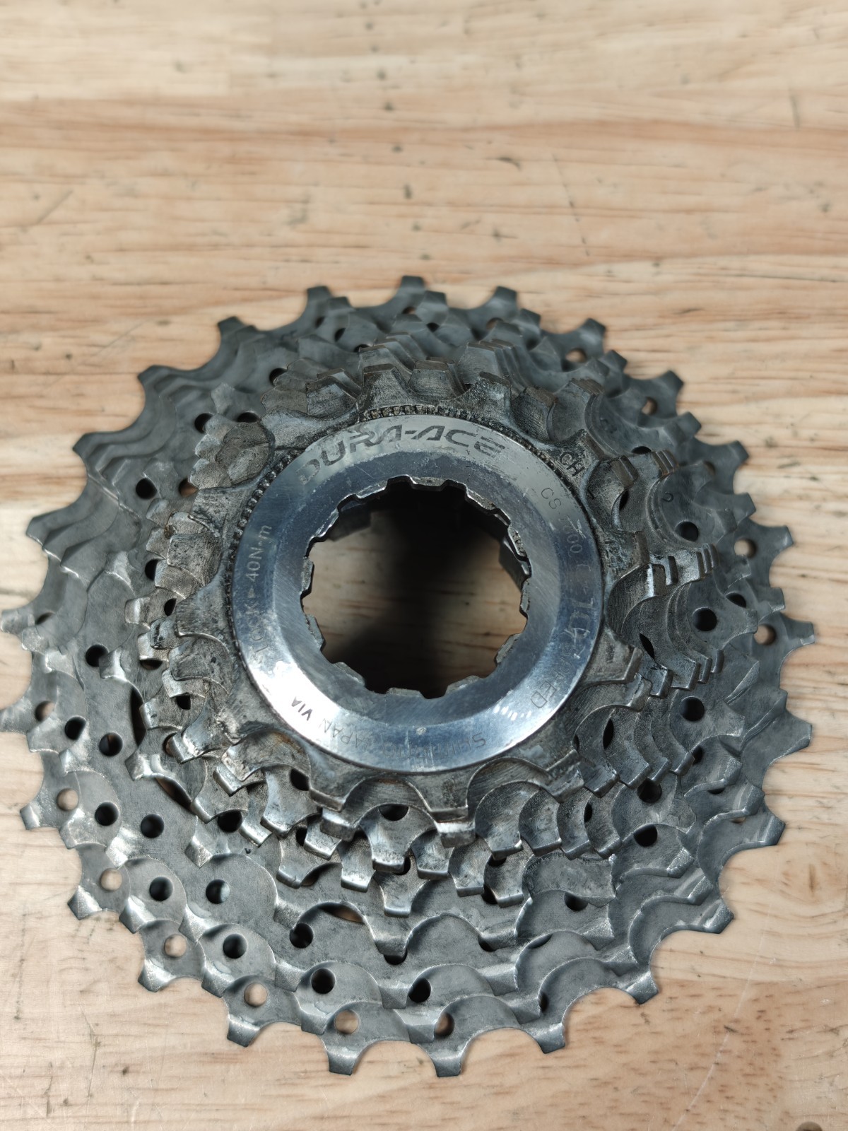 Shimano Dura-Ace CS-7800 Cassette 10 Speed 12-25 Tooth Titanium
