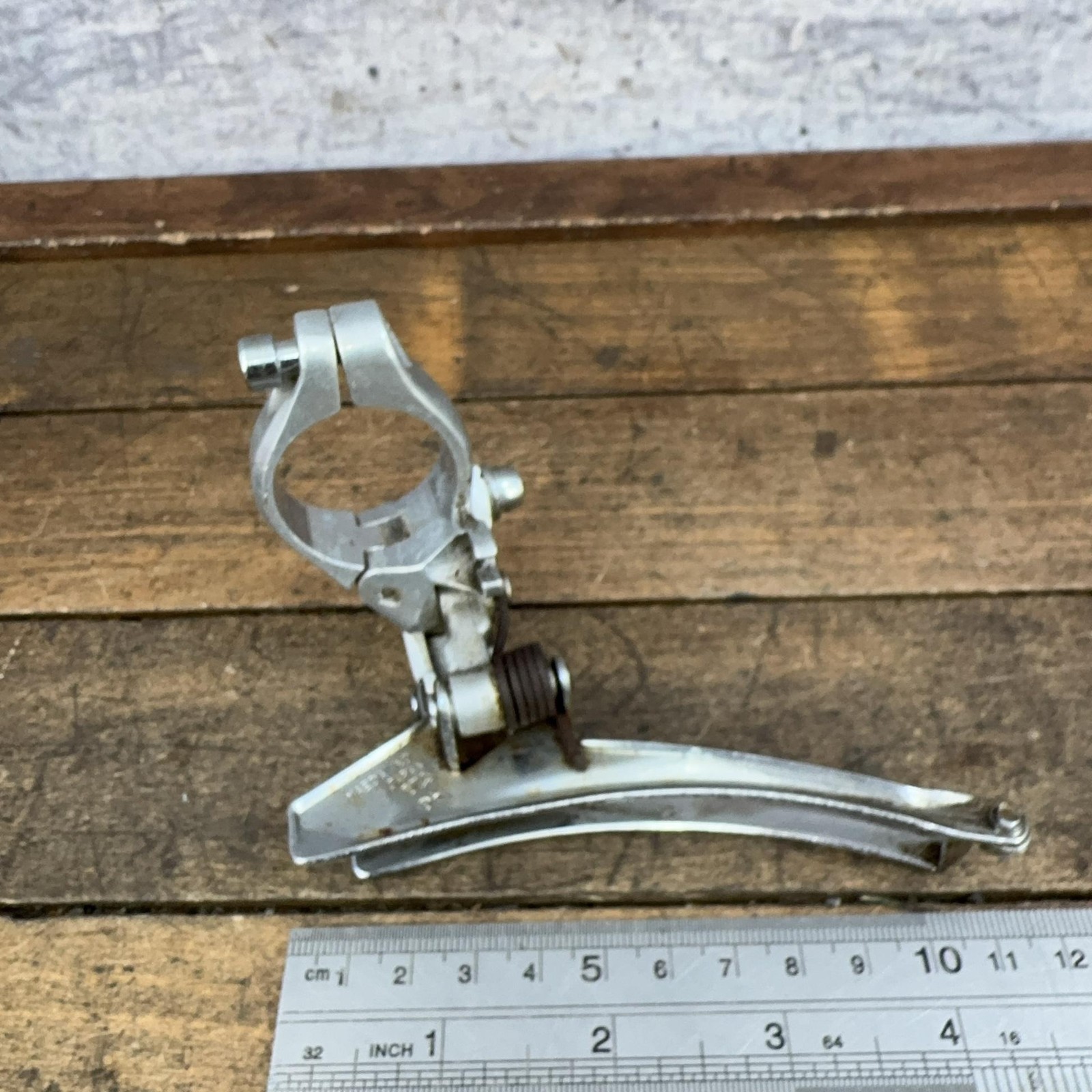 Vintage Suntour Cyclone 7000 Front Derailleur 28.6 Clamp Bottom Pull Japan