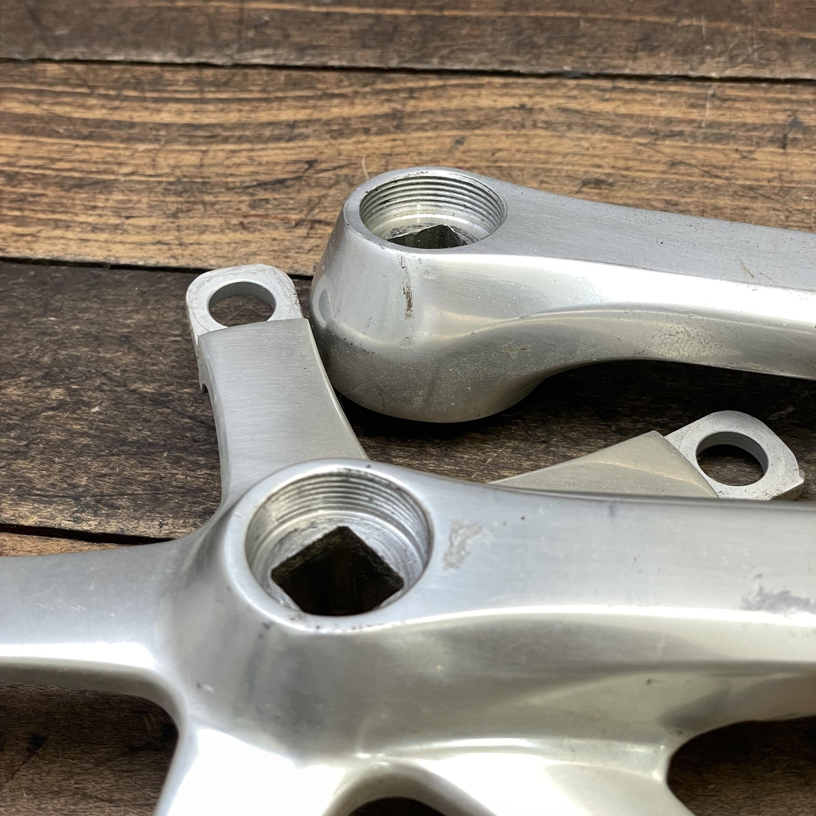 Vintage Shimano 600 FC-6207 Crankset 165mm 130 BCD Square Taper Arms Japan 80s