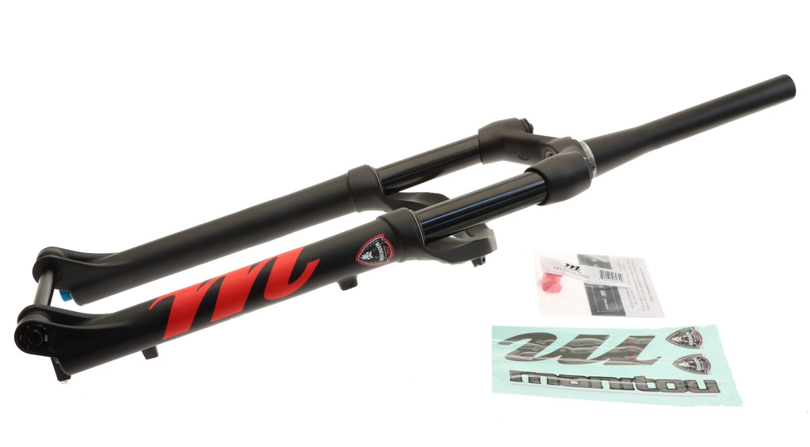Manitou Markhor Air Fork 29″ 100mm Black 48mm Offset Tapered 15x110mm NEW