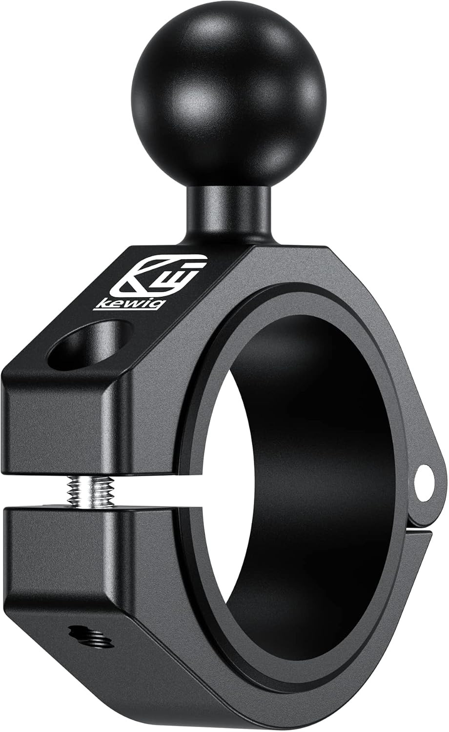 Aluminum Alloy Large Bar Clamp Mount Base with 1» TPU Ball | Fit 1.5» / 1.65»