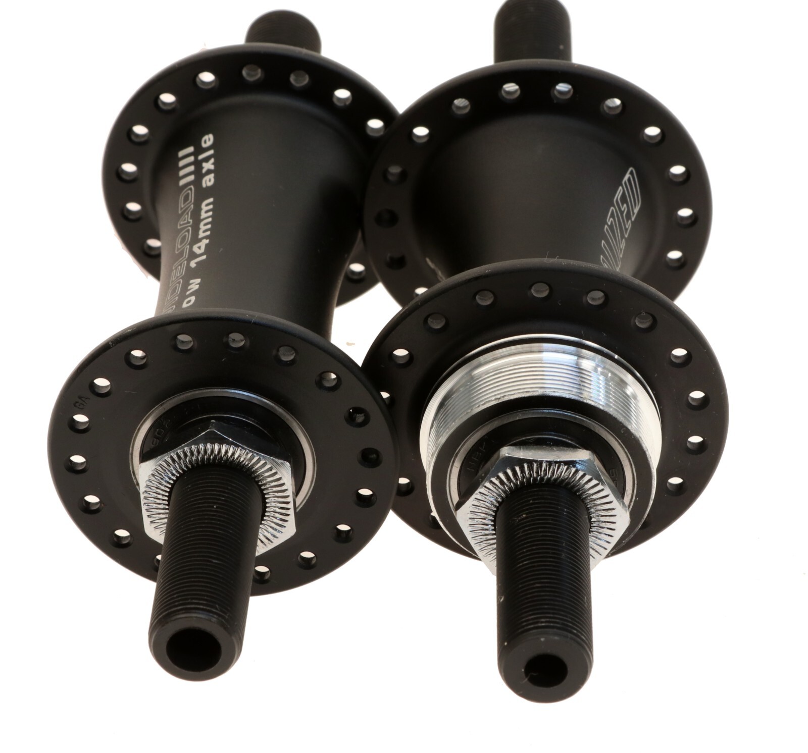 Specialized WideLoad/FlipSide BMX Hub Set 36H 14mm Axle SEALED BEARINGS NEW* NOS