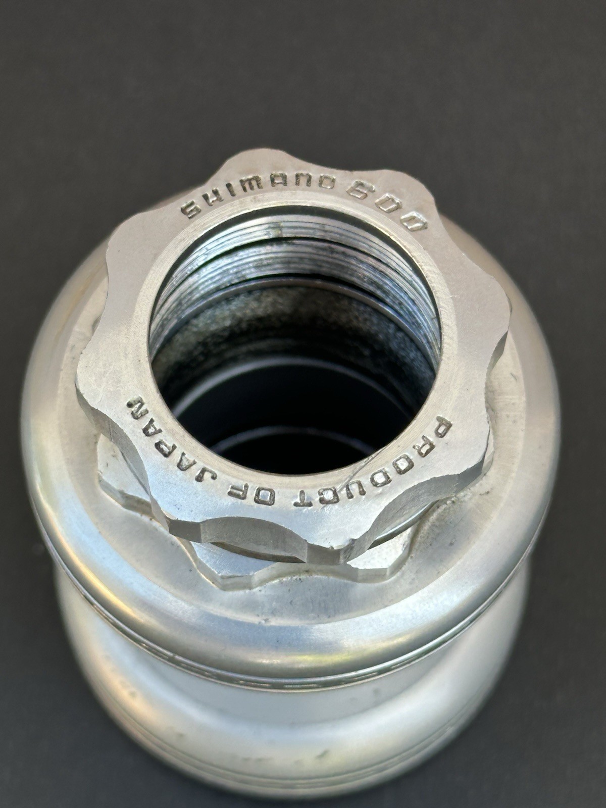 Vintage Shimano 600 HP-6200 Arabesque 1″ Threaded Headset 27mm Crown Race, VGC!