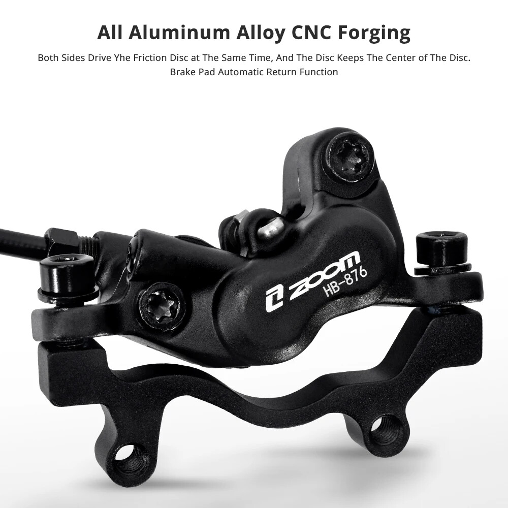 MTB 4 Piston Hydraulic Disc Brake 800mm/1400mm Mountain Bike Oil Pressure Brake