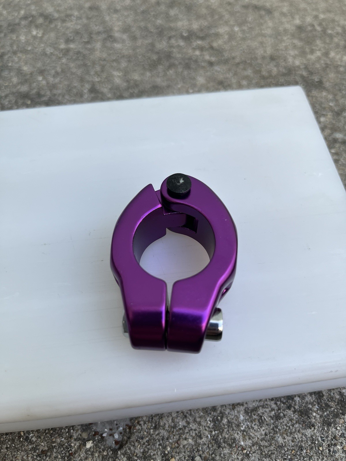 DIA-COMPE MX 1500 HINGED SEAT POST CLAMP 25.4mm 1″ New Bmx Purple Bike