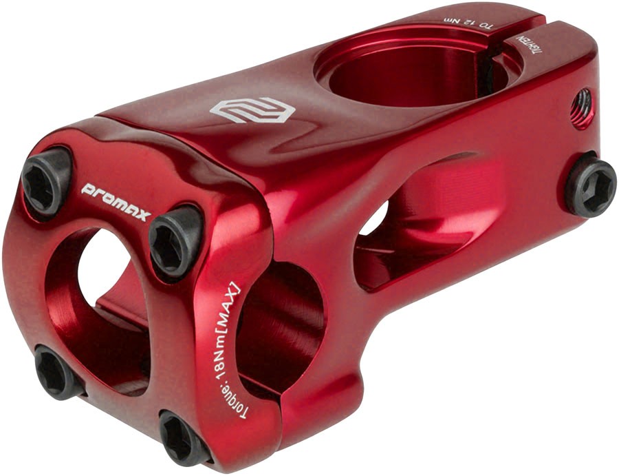 Promax Banger BMX Stem – 48mm, Front Load, Red