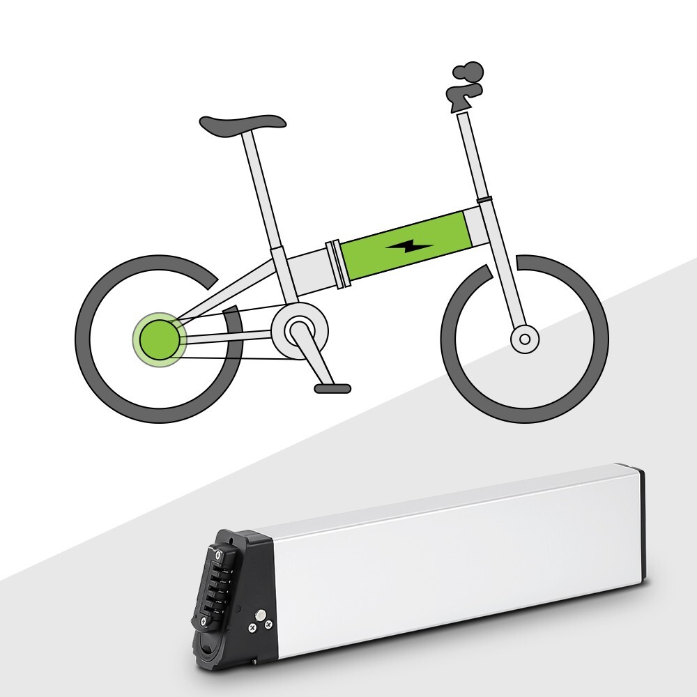 Samebike LO26 20LVXD30 LAFLY X3 X5 Folding Ebike Battery 48V 11.6Ah E-Bikes