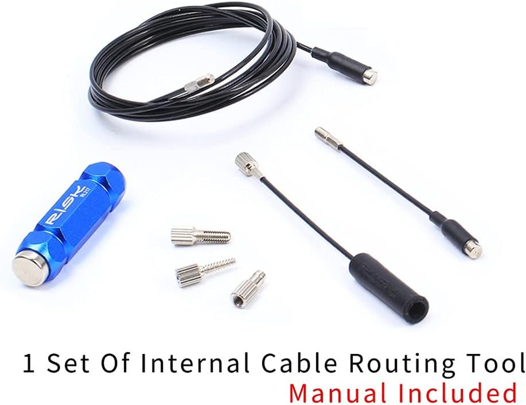 Bike Internal Cable Routing Tool Kit Compatible with 4-5.5mm Cable Housing, H…