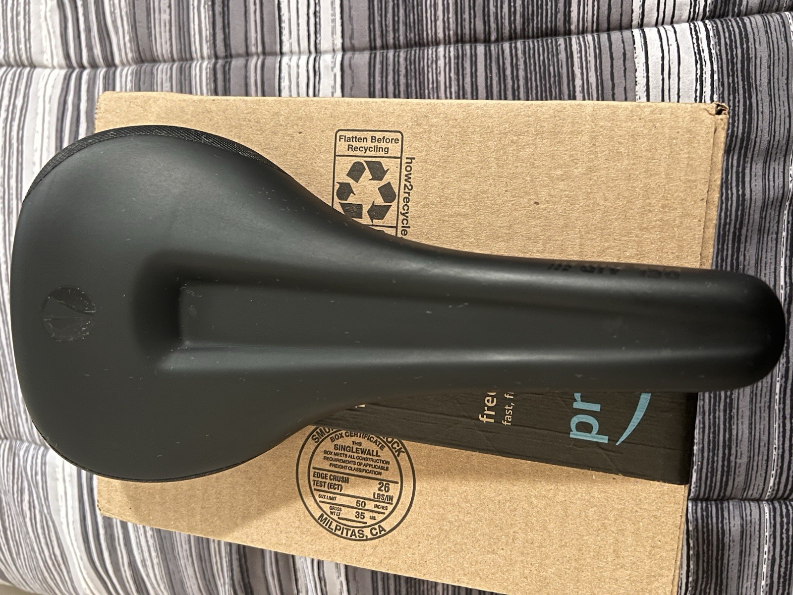 SDG Bel-Air V3 260 x 135 mm Lux-Alloy Black with Tan Base Bicycle Saddle Seat