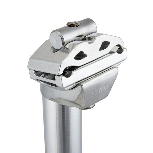 Sunlite Bicycle Classic Alloy Seatpost 26.2mm x 350mm Silver 25mm Setback