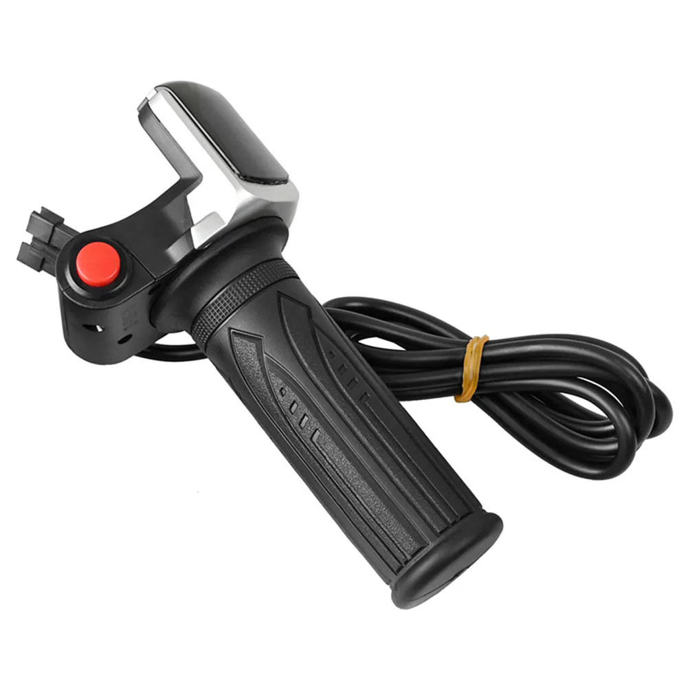 36V 48V 6 Pin Handlebar Grips Throttle E-Bike Electric Scooter with LED Display