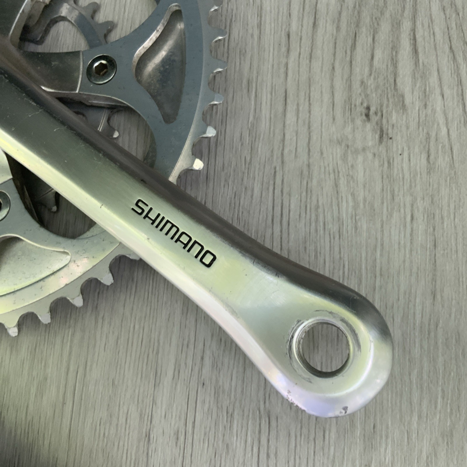SHIMANO ULTEGRA CRANKSET DOUBLE 6500 53-39 TOOTH 172.5 MM ARMS