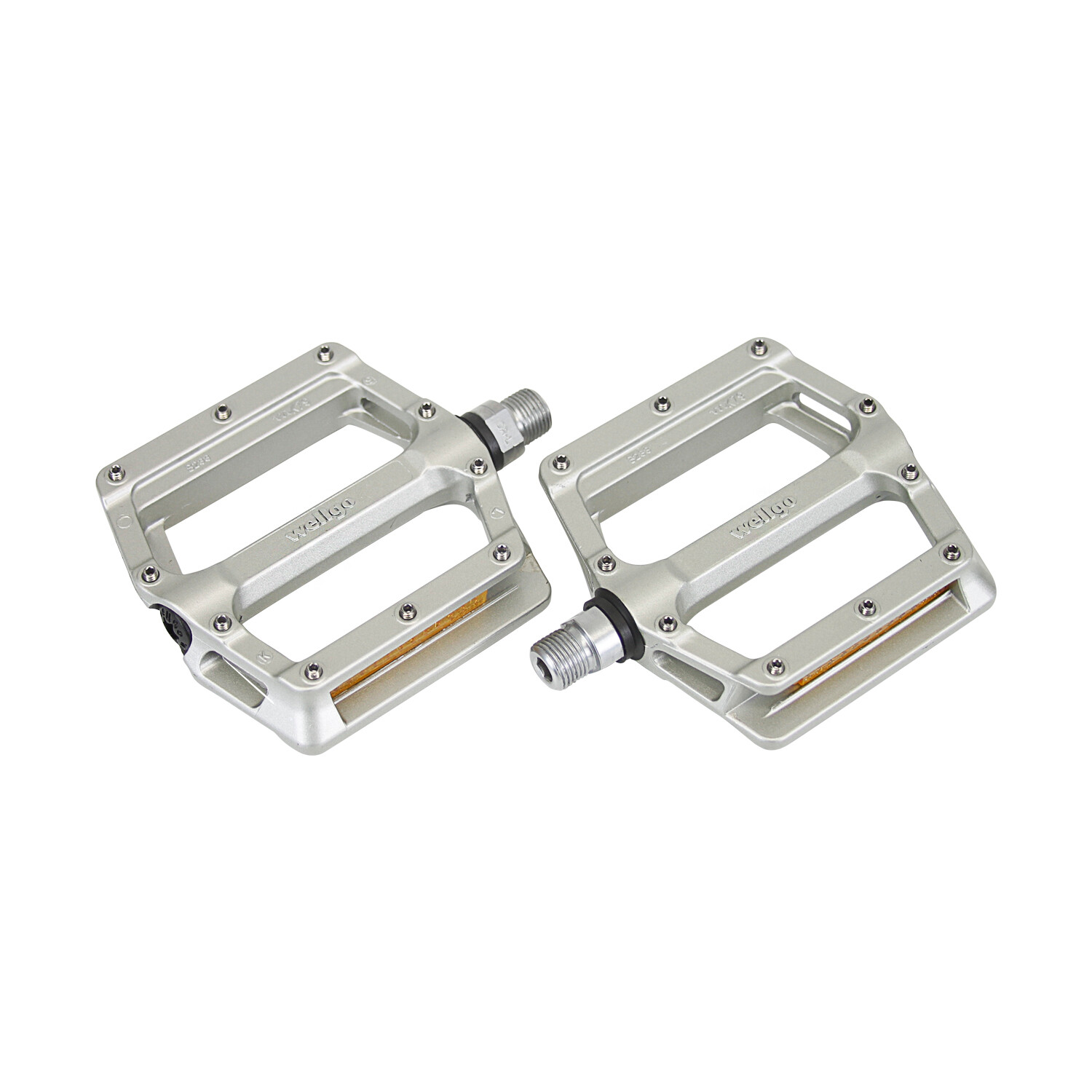 Wellgo B233AL Cr-Mo Spindle 9/16″ DU Sealed Bearing Bicycle Bike Pedals Platform