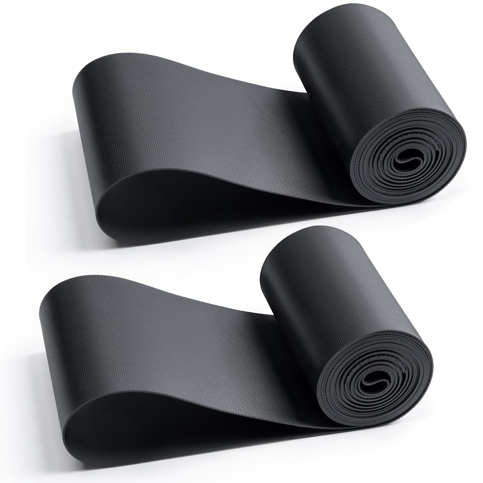 20×4 Fat Bike Rim Tape Liners 2 Pcs PVC HeavyDuty Tire Protector Black