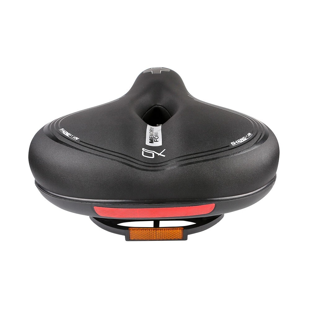 Extra Wide Big Bum Bike Bicycle Saddle Seat Gel Cushion Sporty Soft Comfort Pad