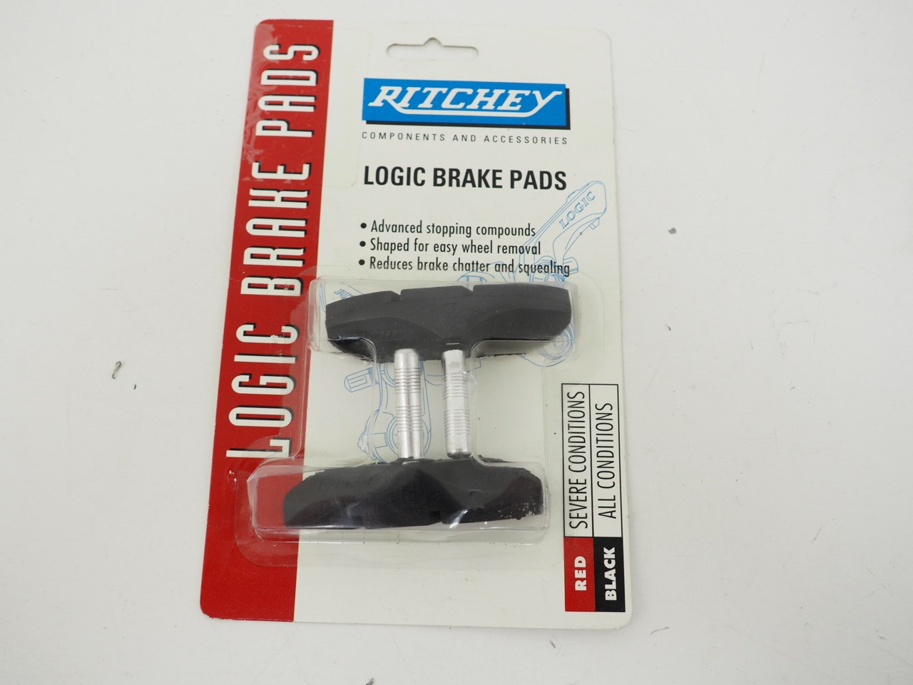 New! NOS Ritchey Logic Cantilever Brake Pads Black – All Conditions