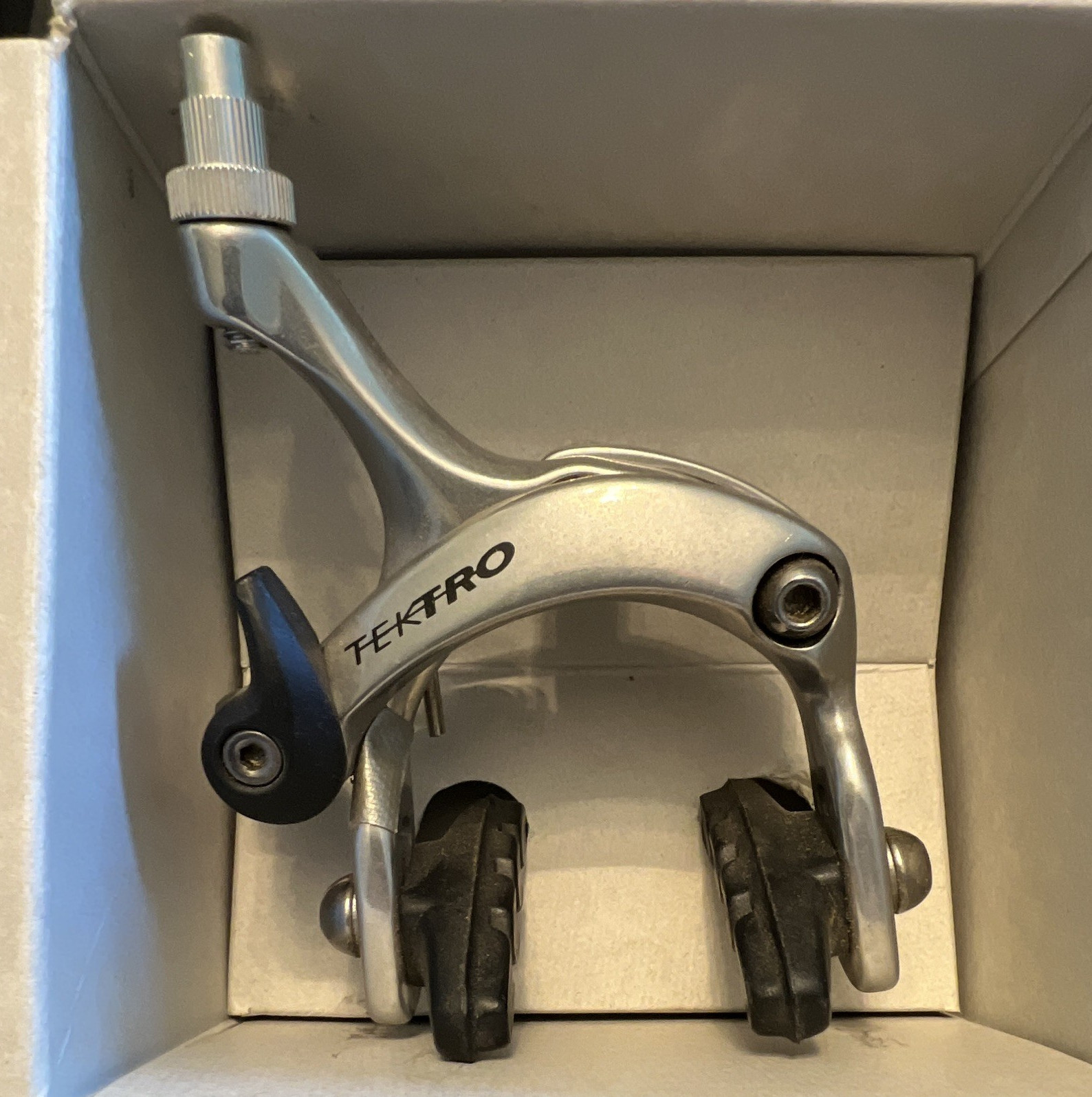 TEKTRO Silver Side Pull Caliper Front Brake w/ Pads Aluminum Road Bike