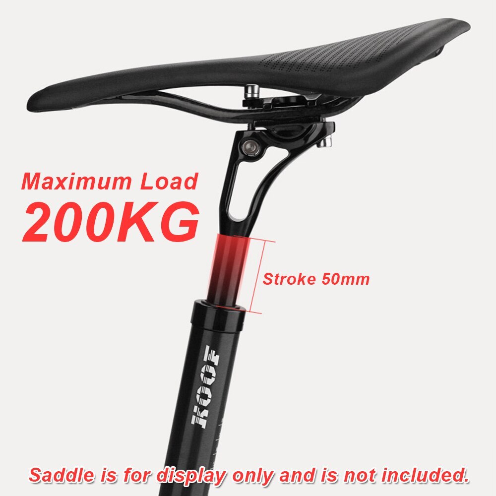 Bike Shock Seatpost Ultra Light Aluminum Suspension Shock Absorbing Seatpost