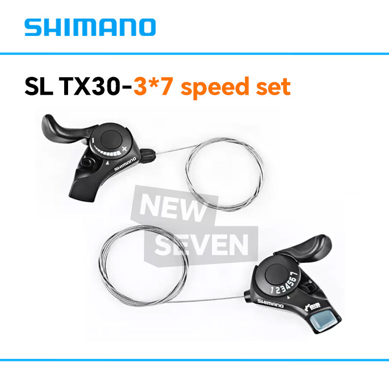 Shimano SL-TX30 3/6/7 Set Speed MTB Mountain Bike Thumb Gear Shift Lever