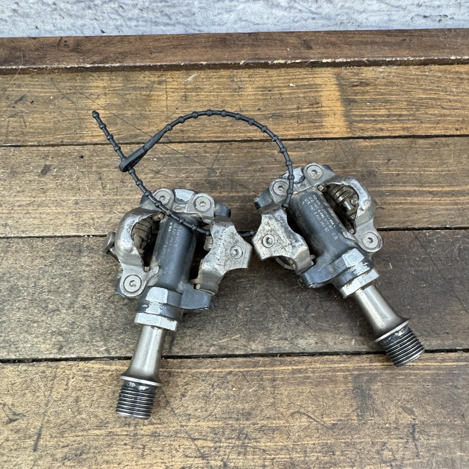 Shimano XTR PD-M970 Pedals Clipless 9/16 In MTB Black Mountain Bike SPD