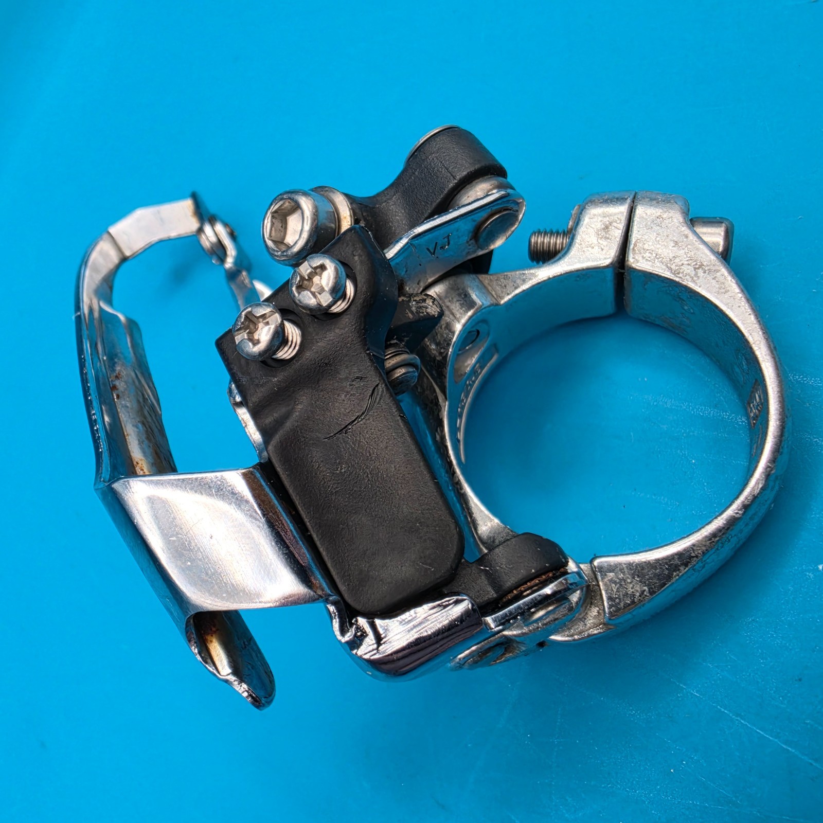 Vintage Shimano Deore XT FD-M739 Front Derailleur 34.9mm Clamp Bottom Pull g22