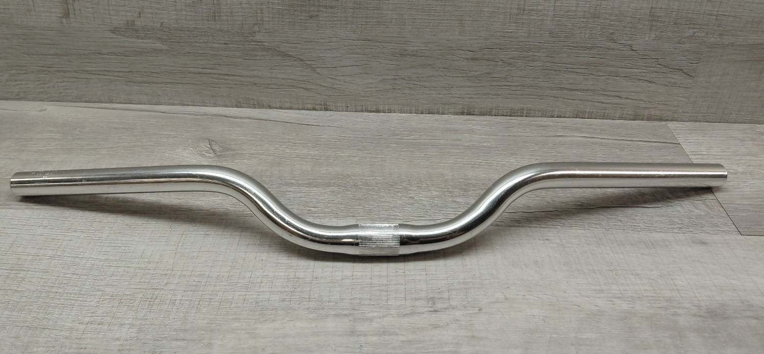 Vintage NL Alloy MTB Handlebar 25.4 mm x 620 mm 3″ Rise – Silver