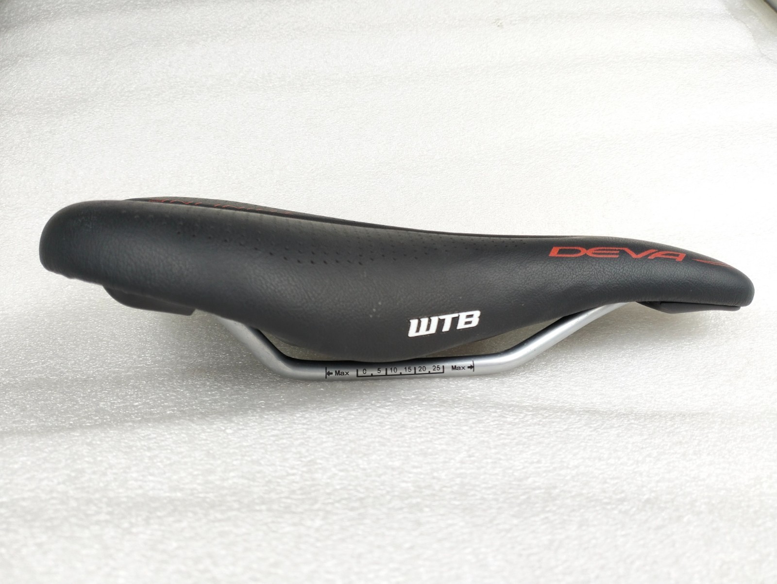 WTB DEVA REAL LEATHER SHORT NOSE SADDLE SEAT ROAD MTB 250MMX142MM