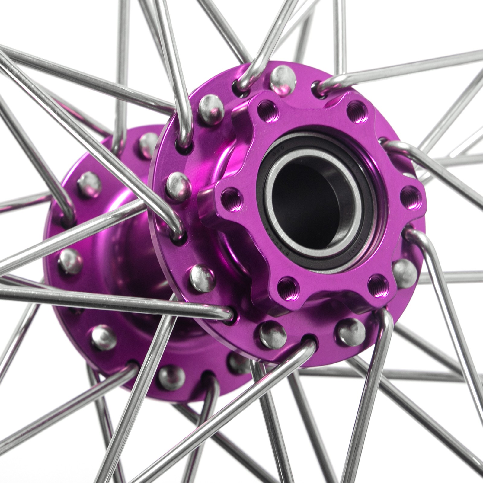 TARAZON 19×1.6 Spoke Front Wheel Rim Purple Hub For Sur Ron X Light Bee X LBX