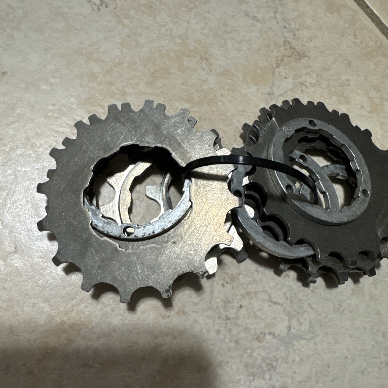 Vintage 8 speed Action-Tec Shimano Compatible Titanium Cassette 12-19 T
