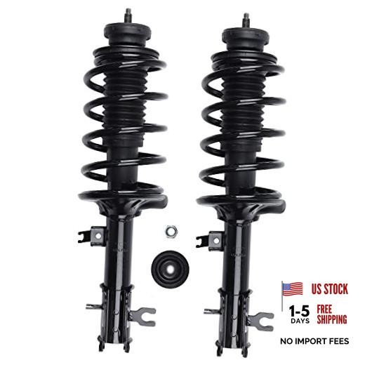 Front Pair Complete Struts Spring Assembly Shock Absorber Compatible with
